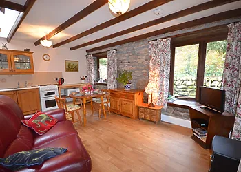 Open-plan living area