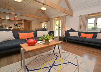 Relax in the lounge area