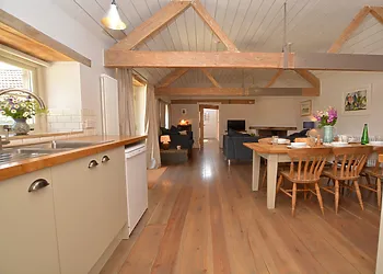 Light and airy open plan living space