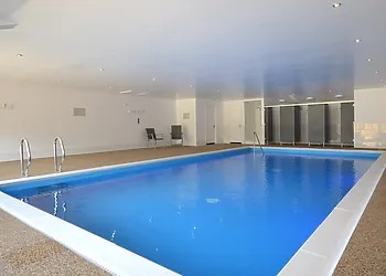 Shared heated indoor swimming pool