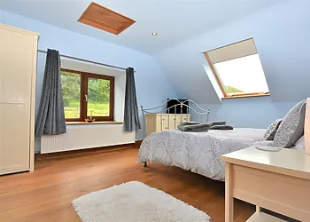 Further first floor bedroom with countryside views
