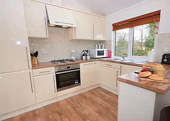 Modern kitchen area