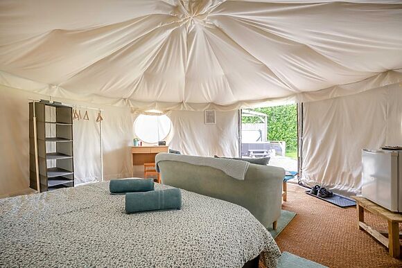 The Yurt Meadow View