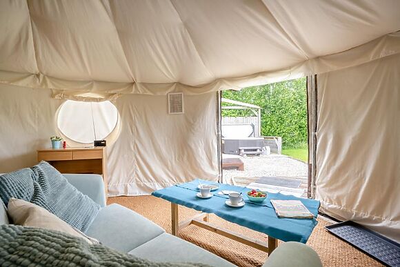 The Yurt Meadow View