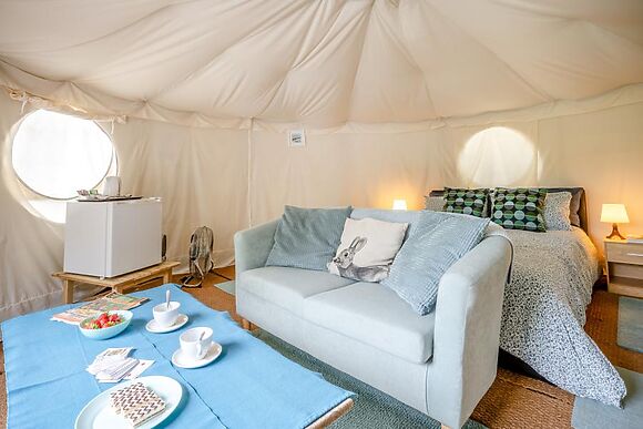 The Yurt Meadow View
