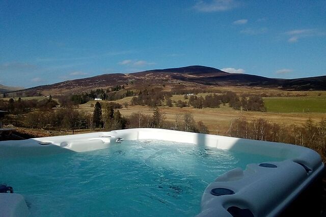 1-Bedroom Hot Tub Treehouse in Glenshee