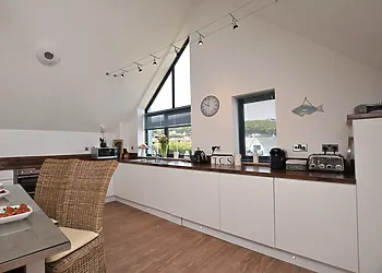 Well-equipped kitchen a perfect space for entertaining