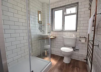 Stylish shower room