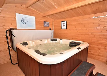 Housed hot tub (shared)
