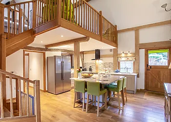 Kitchen located on the ground floor