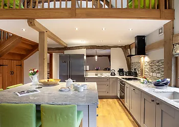 A sociable space within the kitchen