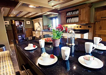 Breakfast area in the kitchen 