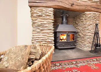 Relax in front of the woodburner on those colder evenings