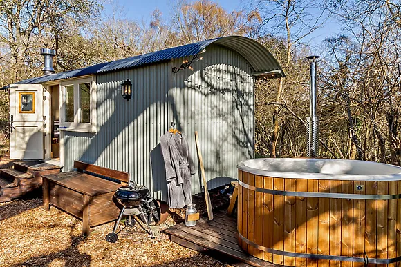View Of The Valley Hut