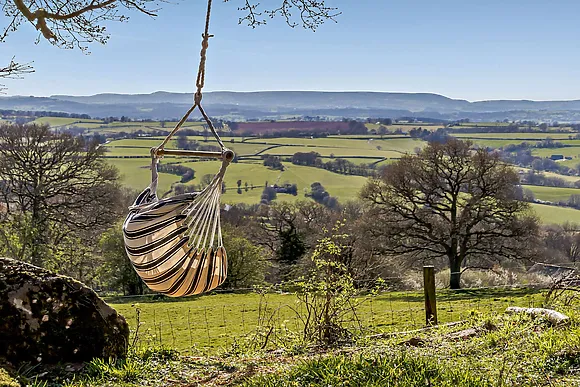 View Of The Valley Hut