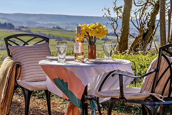 View Of The Valley Hut