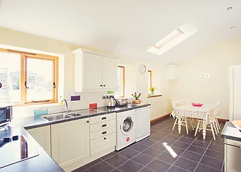 Light and airy kitchen area