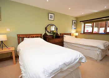 Ground floor twin bedroom