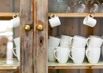 Ample crockery for all the family