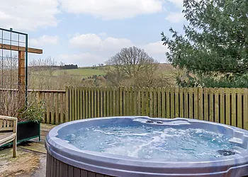 Relax in the hot tub
