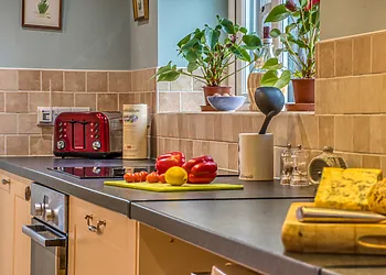 Flooded with natural light as you rustle up a meal