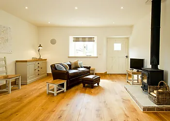 Lounge with woodburner perfect for those cooler evenings