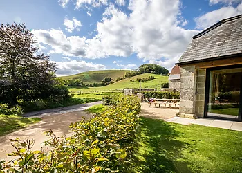 View towards the property boasting fabulous countryside views