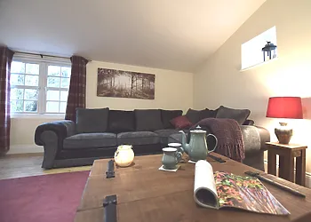 Gorgeous sofa in the lounge to sink into