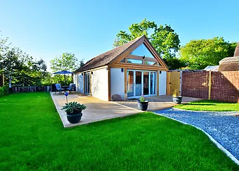 View towards the cottage