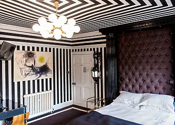 Striking double bedroom