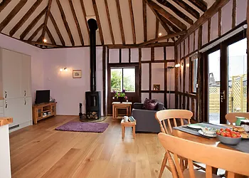 Beautiful character lounge/dining area 