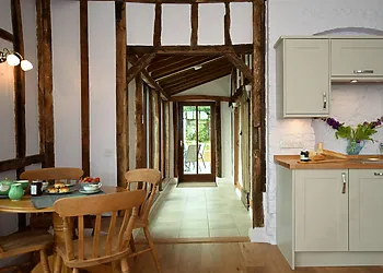 View through to hallway 