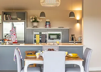 Enjoy a family meal together