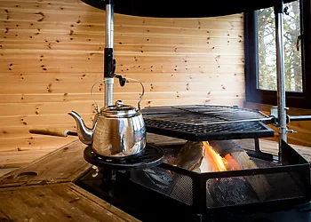 Luxury all weather BBQ lodge 