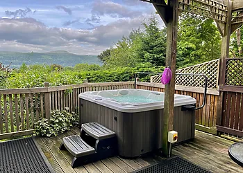 Amazing view from the hot tub