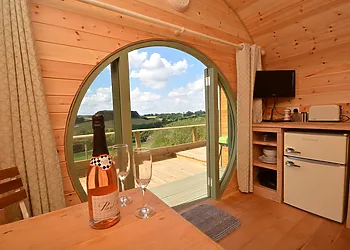 Quirky circular lookout