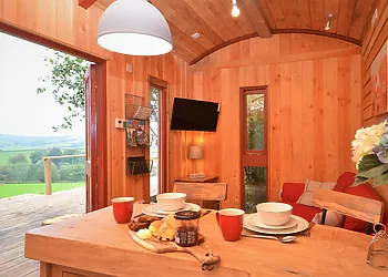 Amazing views from the living/kitchen area