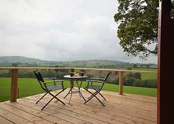 Enjoy the Al fresco dining area