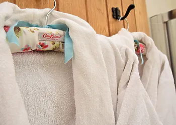 Dressing gowns provided