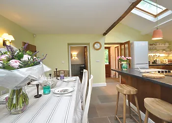 A dining area that's just perfect for entertaining