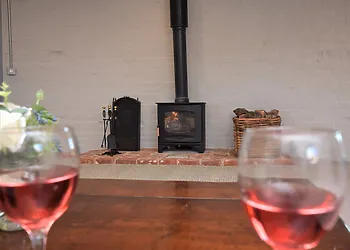 Cosy up in front of the wood burner