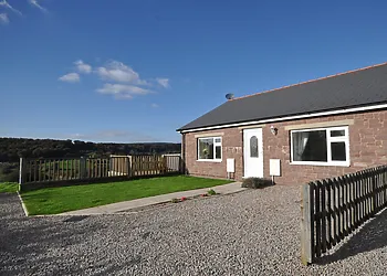 View towards the cottage