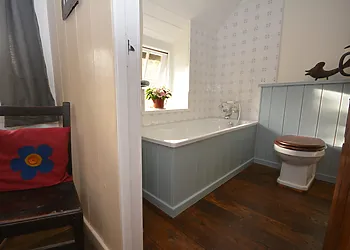 Bathroom with period features on the first floor