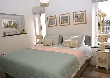Super king-size bedroom