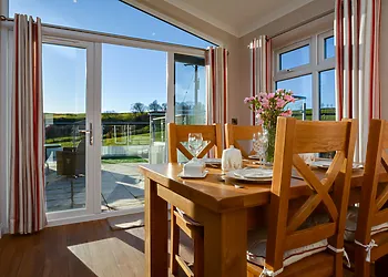 Lovely dining area perfect for romantic and family gatherings