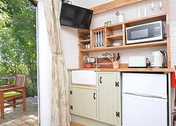 Kitchen area enables you to prepare your favourite meals whilst away