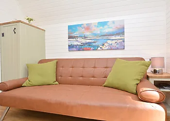 Sink into the comfy sofa after a day of exploring the history rich area