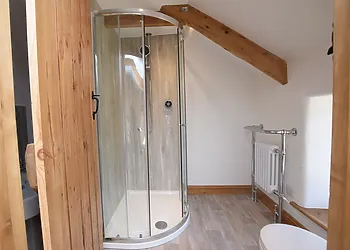 En-suite shower room with WC