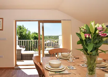 Enjoy a meal with the family and take in the views