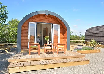 Enjoy the sunny decking area